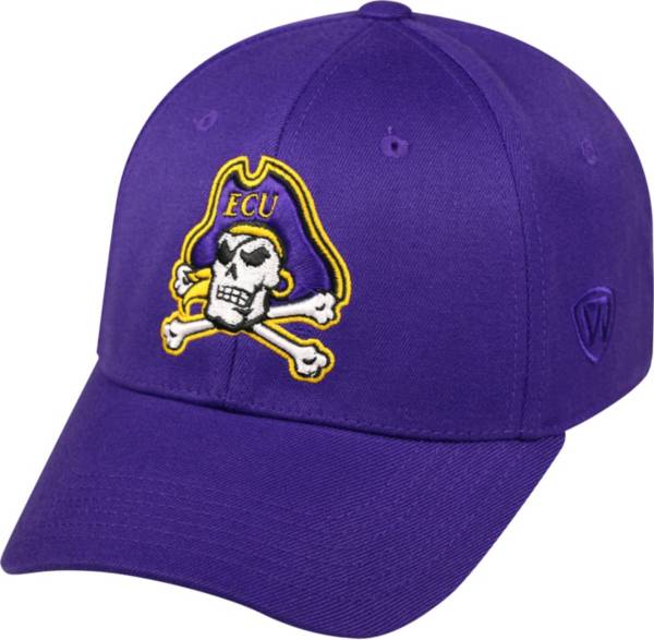 Top of the World Men's East Carolina Pirates Purple Premium Collection M-Fit Hat