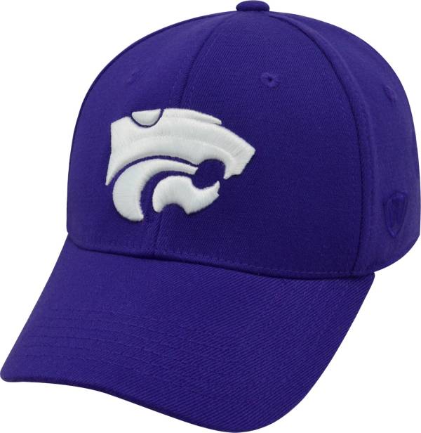 Top of the World Men's Kansas State Wildcats Purple Premium Collection M-Fit Hat