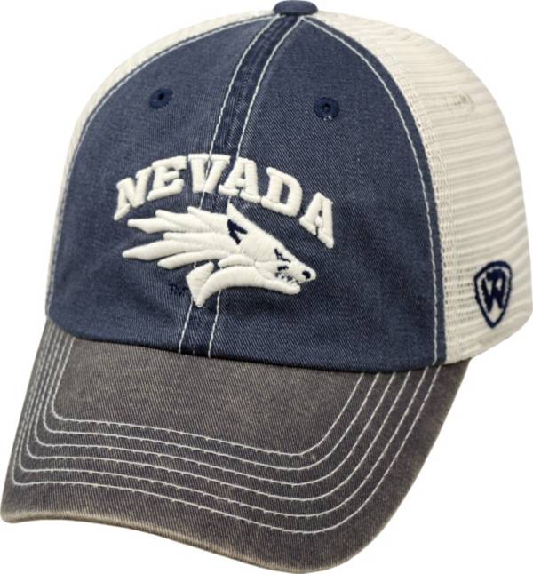 Top of the World Men's Nevada Wolf Pack Blue/White/Black Off Road Adjustable Hat
