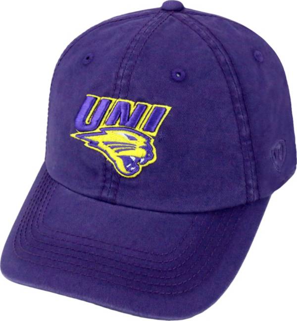 Top of the World Men's Northern Iowa Panthers Purple Crew Adjustable Hat