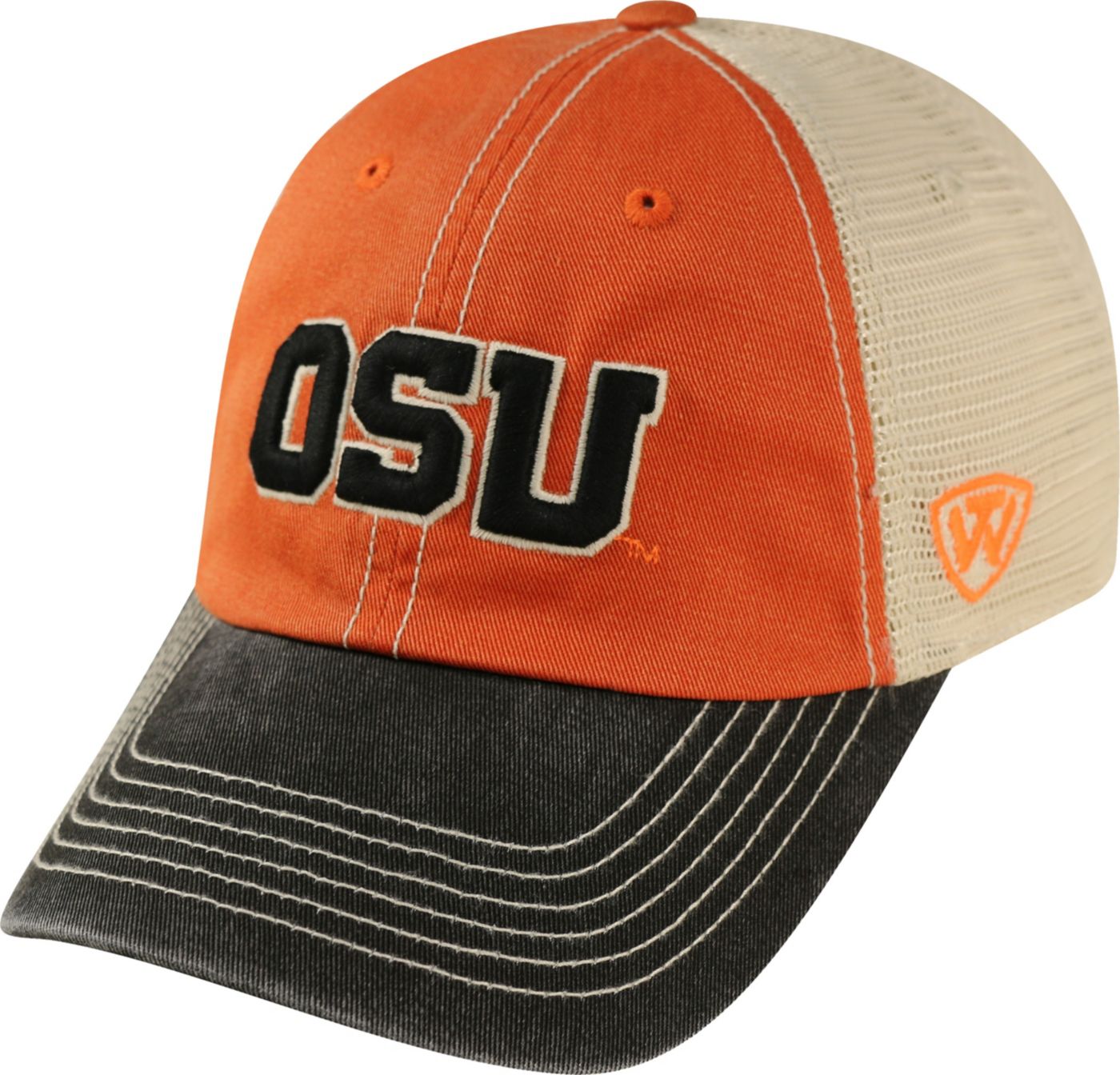 Top of the World Adult Oregon State Beavers Orange White Black Off Road Adjustable Hat Dick s Sporting Goods