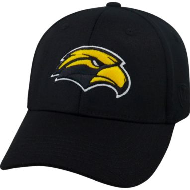 sorry, Top of the World Men's Southern Miss Golden Eagles Black Premium Collection M-Fit Hat is currently out of stock