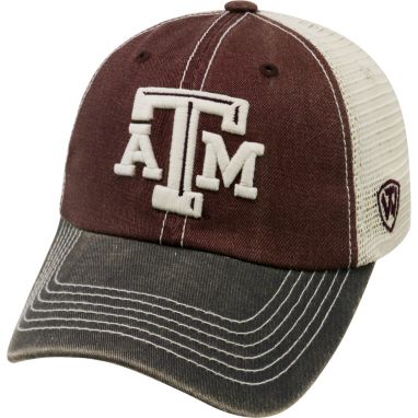sorry, Top of the World Adult Texas A&M Aggies Maroon/White/Grey Off Road Adjustable Hat is currently out of stock