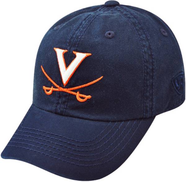 Top of the World Men's Virginia Cavaliers Blue Crew Adjustable Hat