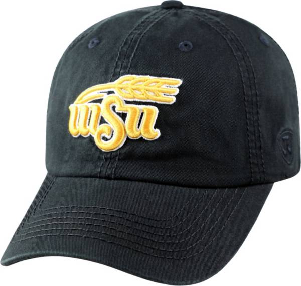 Top of the World Men's Wichita State Shockers Black Crew Adjustable Hat