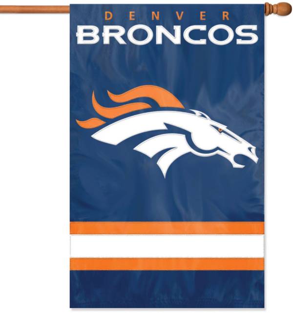 Party Animal Denver Broncos Applique Banner Flag product image