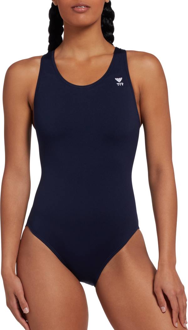 TYR Womens Durafast Elite Solid Maxfit Swimsuit : : Clothing,  Shoes & Accessories