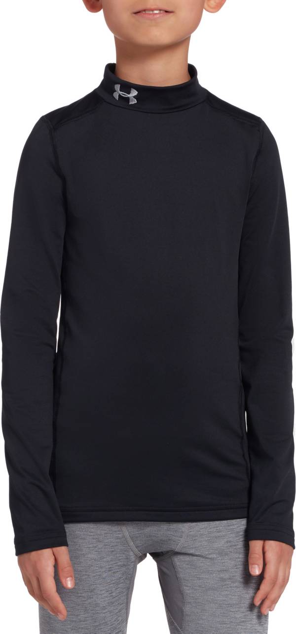 Download Under Armour Boys' ColdGear Armour Mock Neck Long Sleeve ...