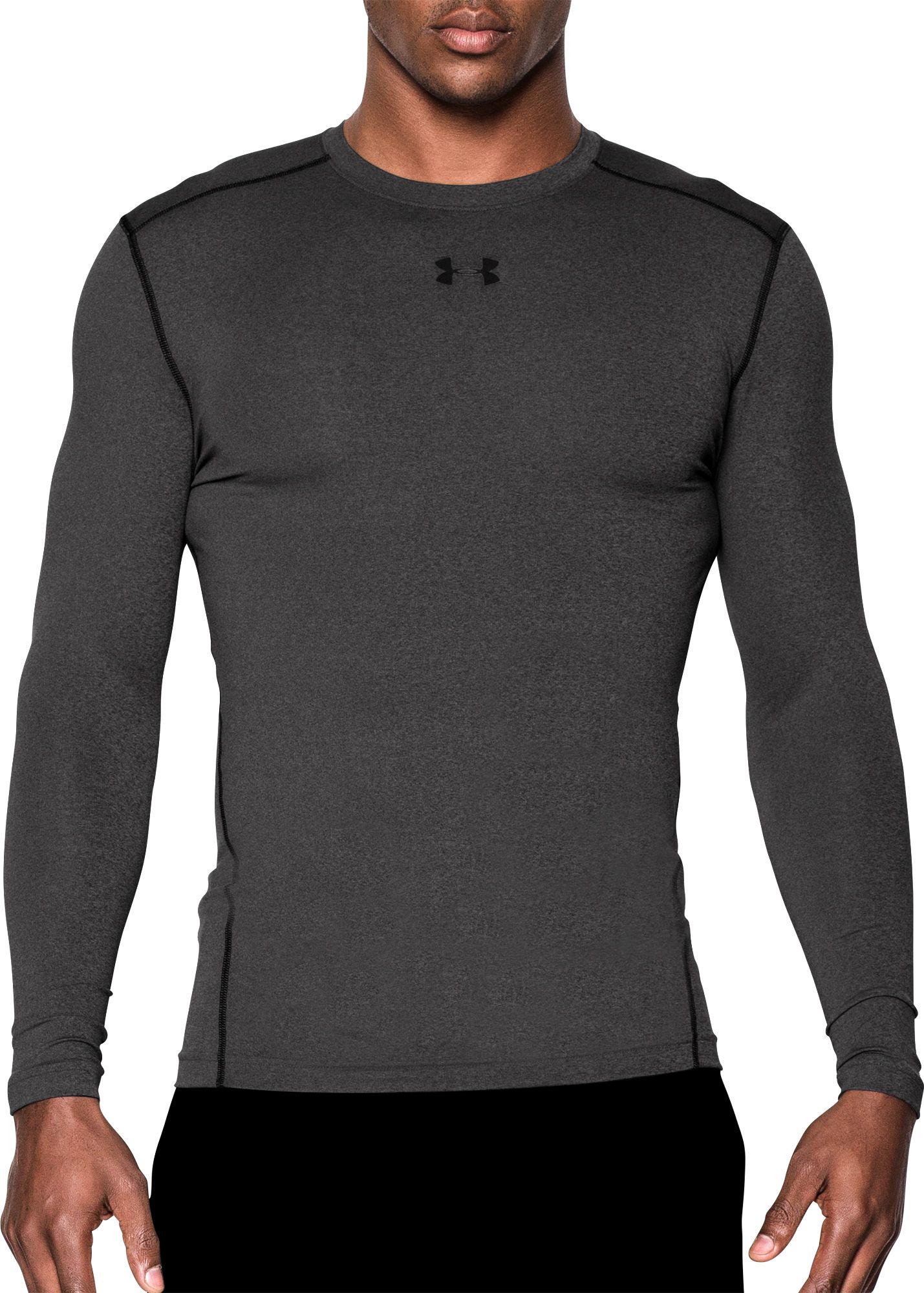 under armour men's coldgear armour compression crewneck long sleeve shirt