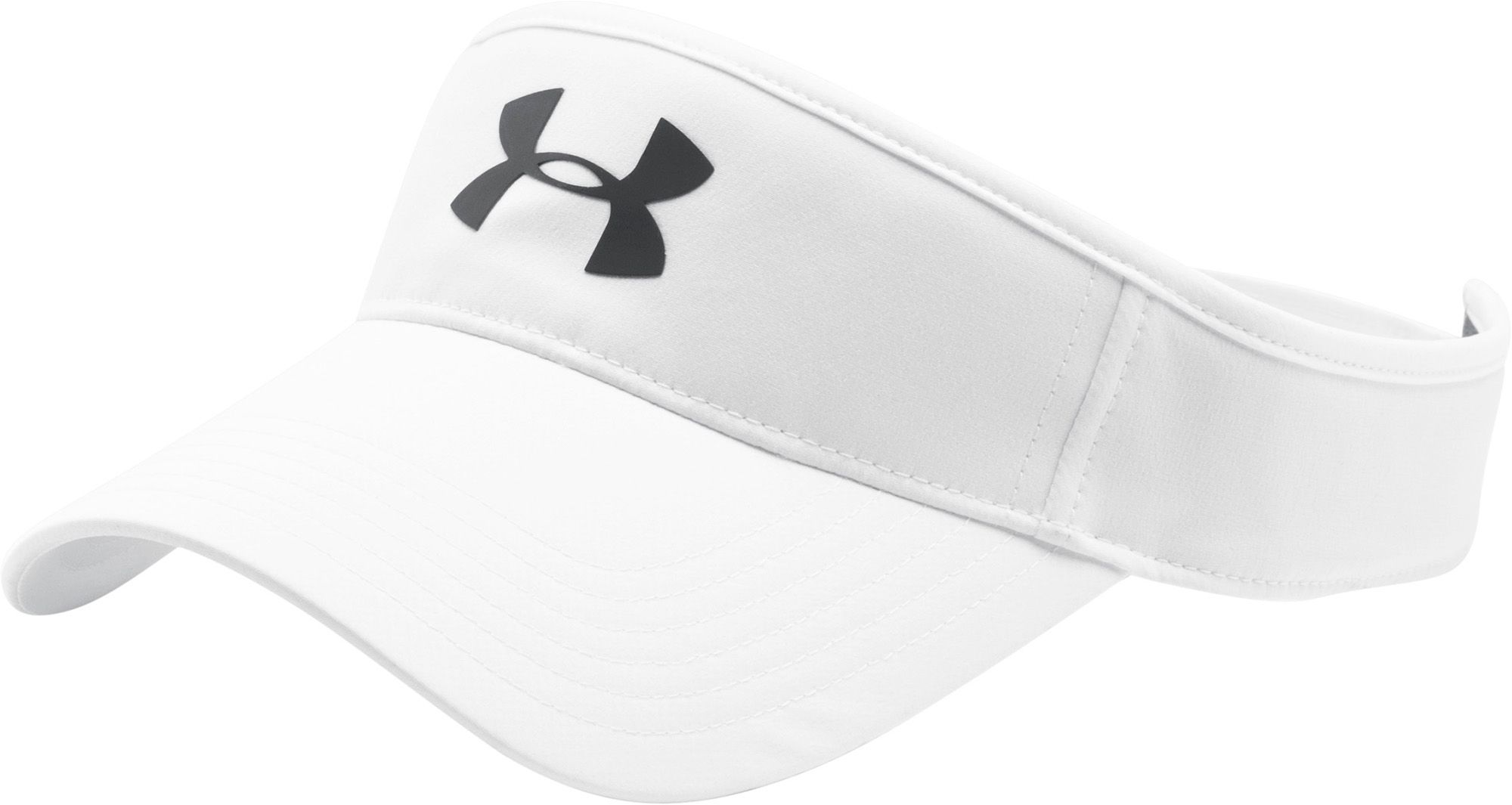 black golf visor