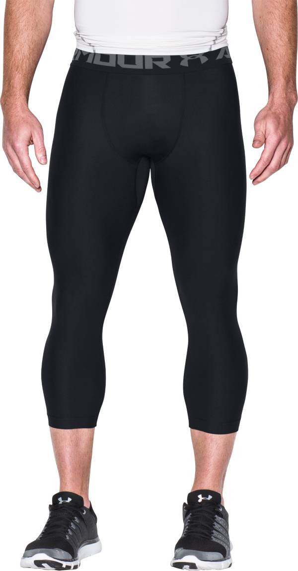 Boos Luiheid agitatie Under Armour Men's HeatGear Armour 2.0 Three Quarter Length Leggings |  Dick's Sporting Goods