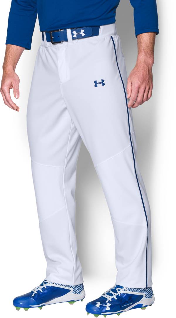 under armour men's baseball pants with piping