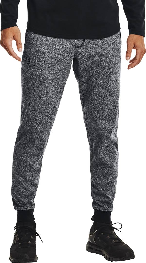 under armour joggers track pants Women's gray fitted Medium Tapered