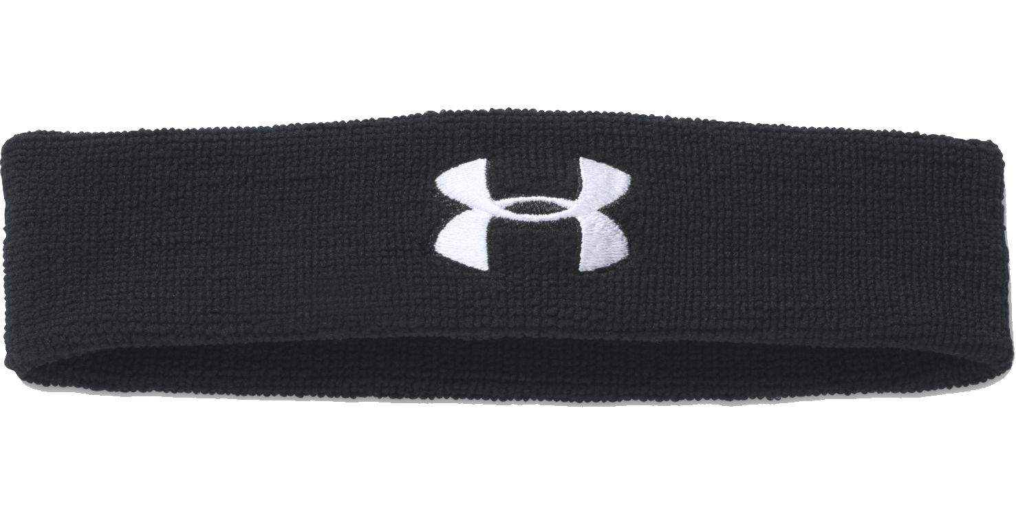 Under Armour Performance 6 Inch Wristband Pair 1218006 sports black sweat dryer 