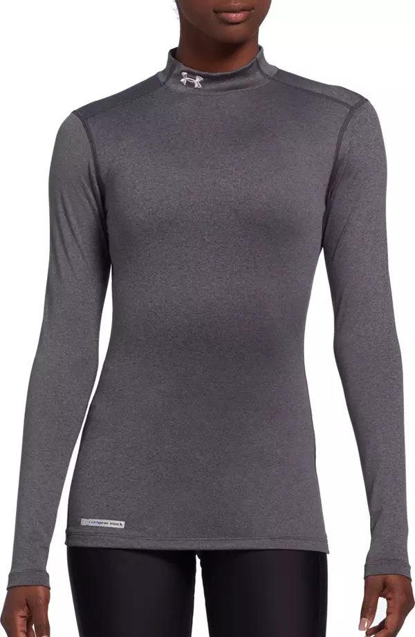 Under Armour Women's ColdGear Fitted Mock Neck Long Sleeve Pullover