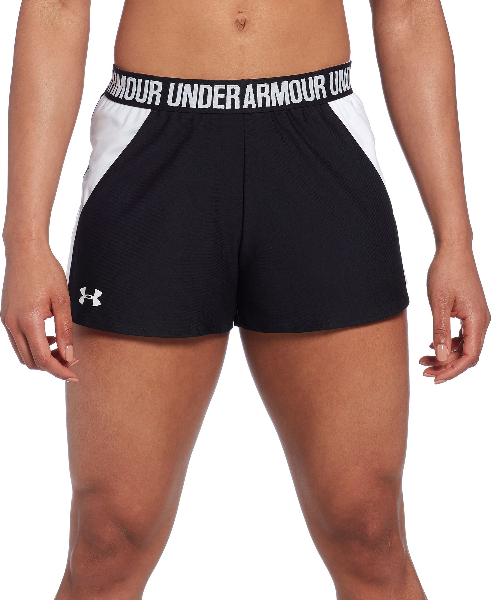 under armour play up shorts womens