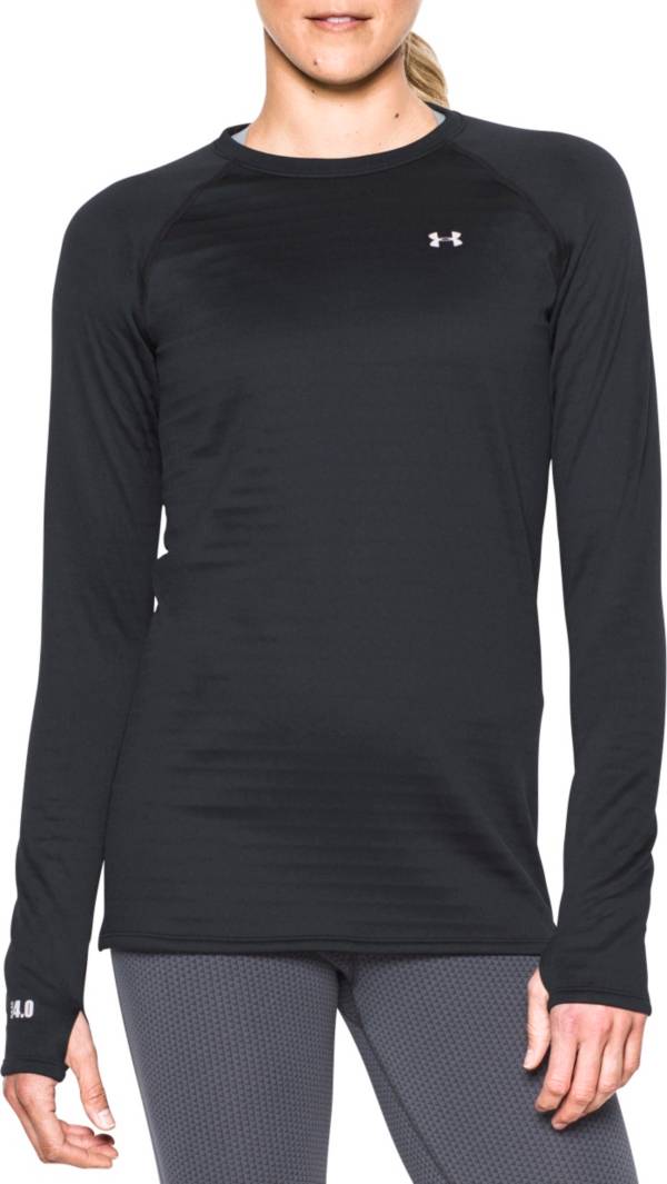 Under Armour Women's Base 4.0 Crew Long Sleeve Shirt