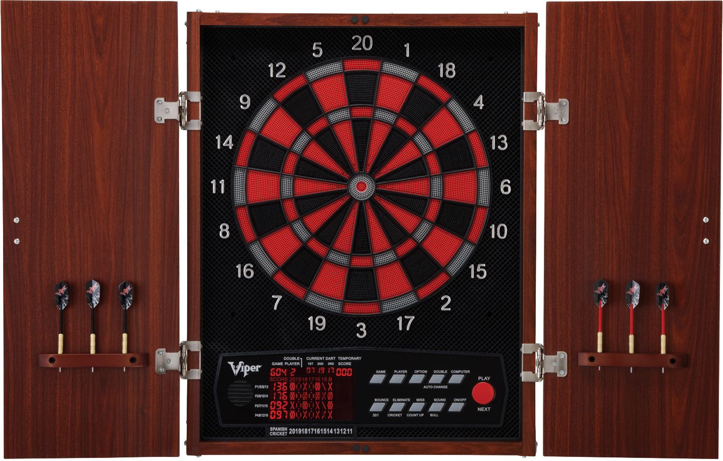 Viper Neptune Electronic Dartboard Cabinet