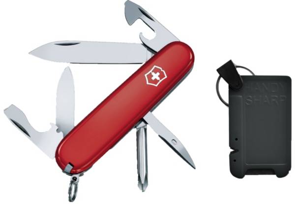 Envision Inhibere Minister Victorinox Knives Tinker Swiss Army Knife and Sharpener Set | Dick's  Sporting Goods