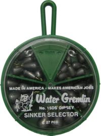 Water Gremlin Dipsey Swivel Sinker Selector - 27 Piece
