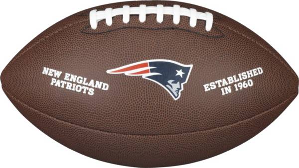 Wilson New England Patriots Composite Official-Size Football