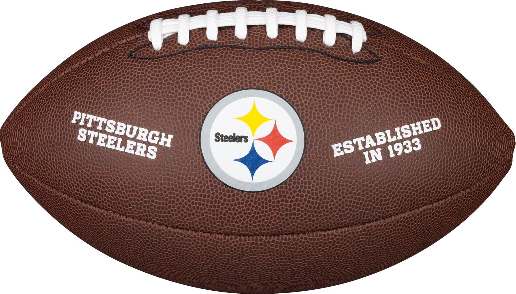 Wilson Pittsburgh Steelers Composite Official-Size Football