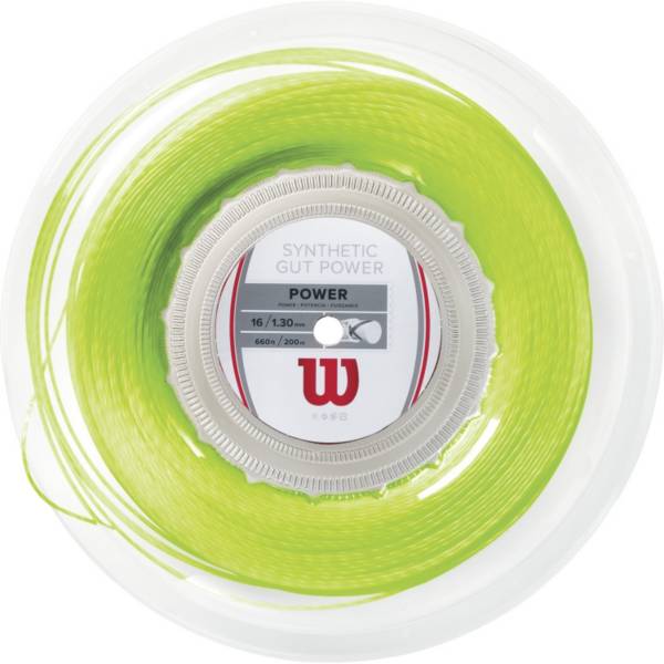 Wilson Synthetic Gut Power 16 Tennis String – 200M Reel product image