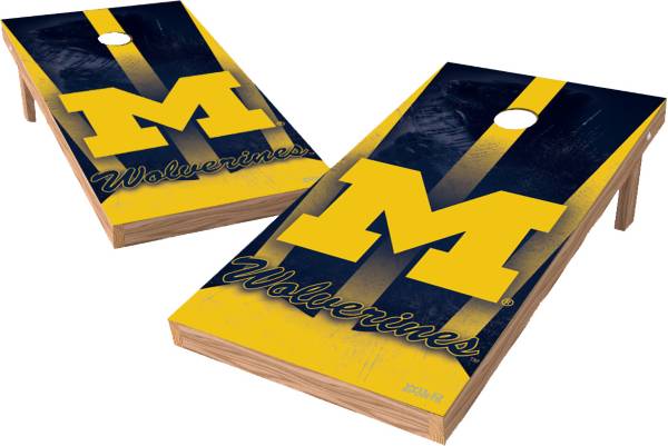 Wild Sports 2' x 4' Michigan Wolverines XL Tailgate Bean Bag Toss Shields