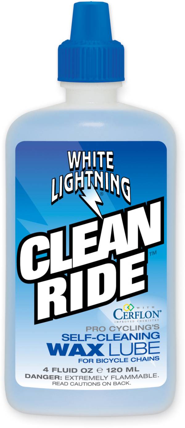 White lightning bike store cleaner