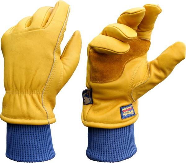 Wells Lamont Grips Gold Insulated Waterproof Gloves, Men Large 