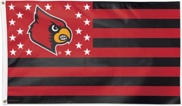WinCraft Lousiville Cardinals Deluxe Flag product image