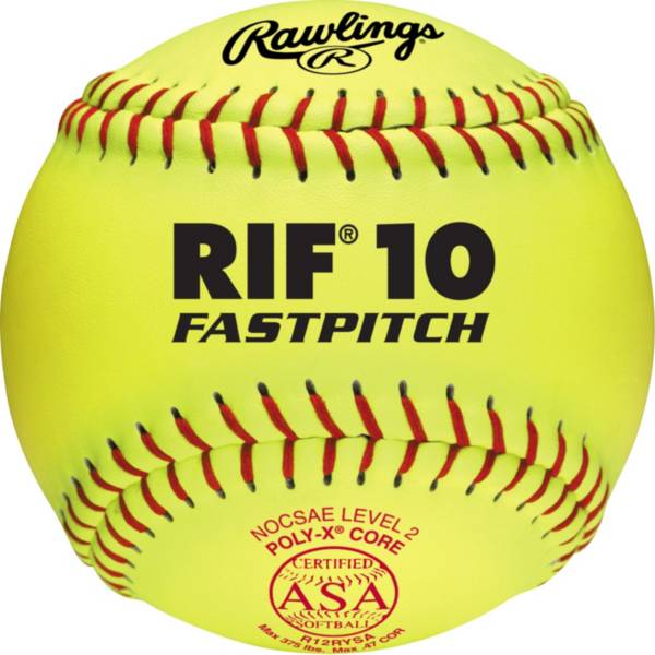 Rawlings 12" ASA Hot Seam RIF Safety Fastpitch Softball product image