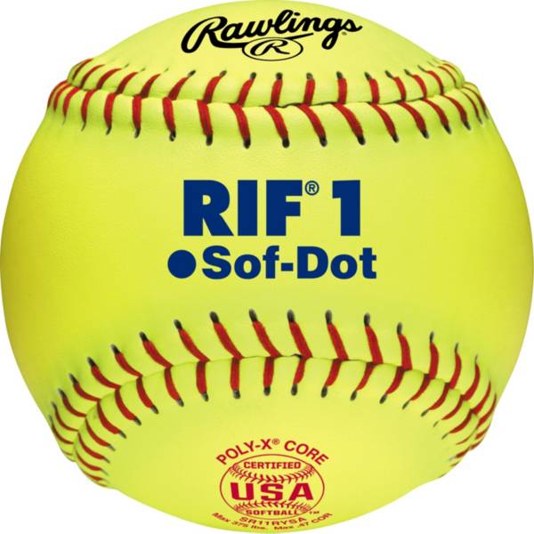 Worth 11” ASA Sof-Dot RIF Safety Fastpitch Softball