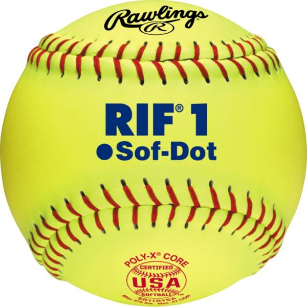 Worth 11” ASA Sof-Dot RIF Safety Fastpitch Softball