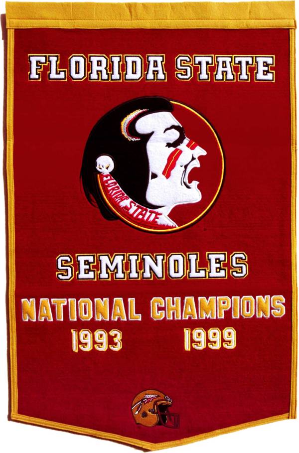 Florida State Seminoles Football National Champions Banner