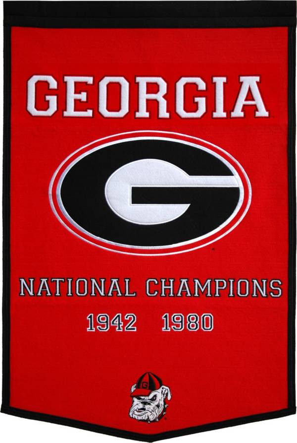 Georgia Bulldogs Football National Champions Banner