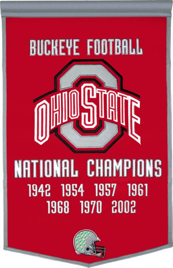 Ohio State Buckeyes Football National Champions Banner