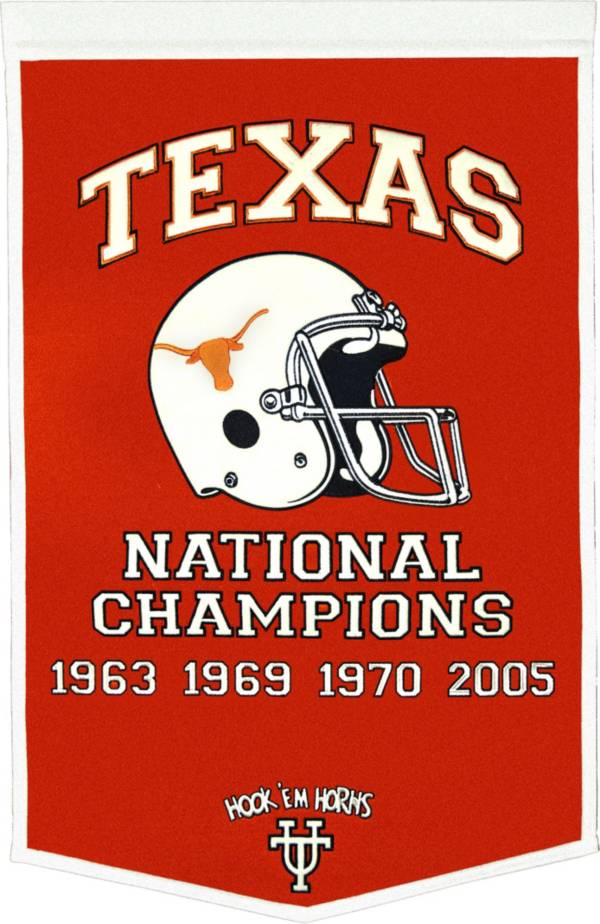 Texas Longhorns Football National Champions Banner