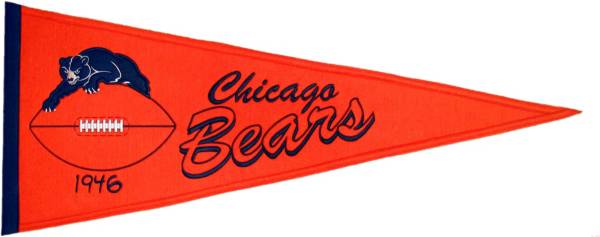 Chicago Bears Throwback Pennant