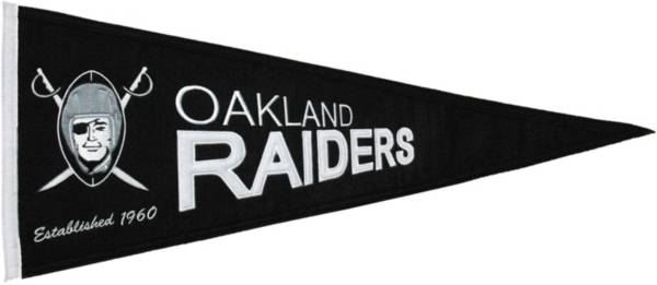 Oakland Raiders Throwback Pennant