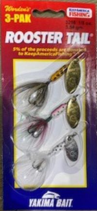 Yakima Bait Vibric Rooster Tail Spinner Lure