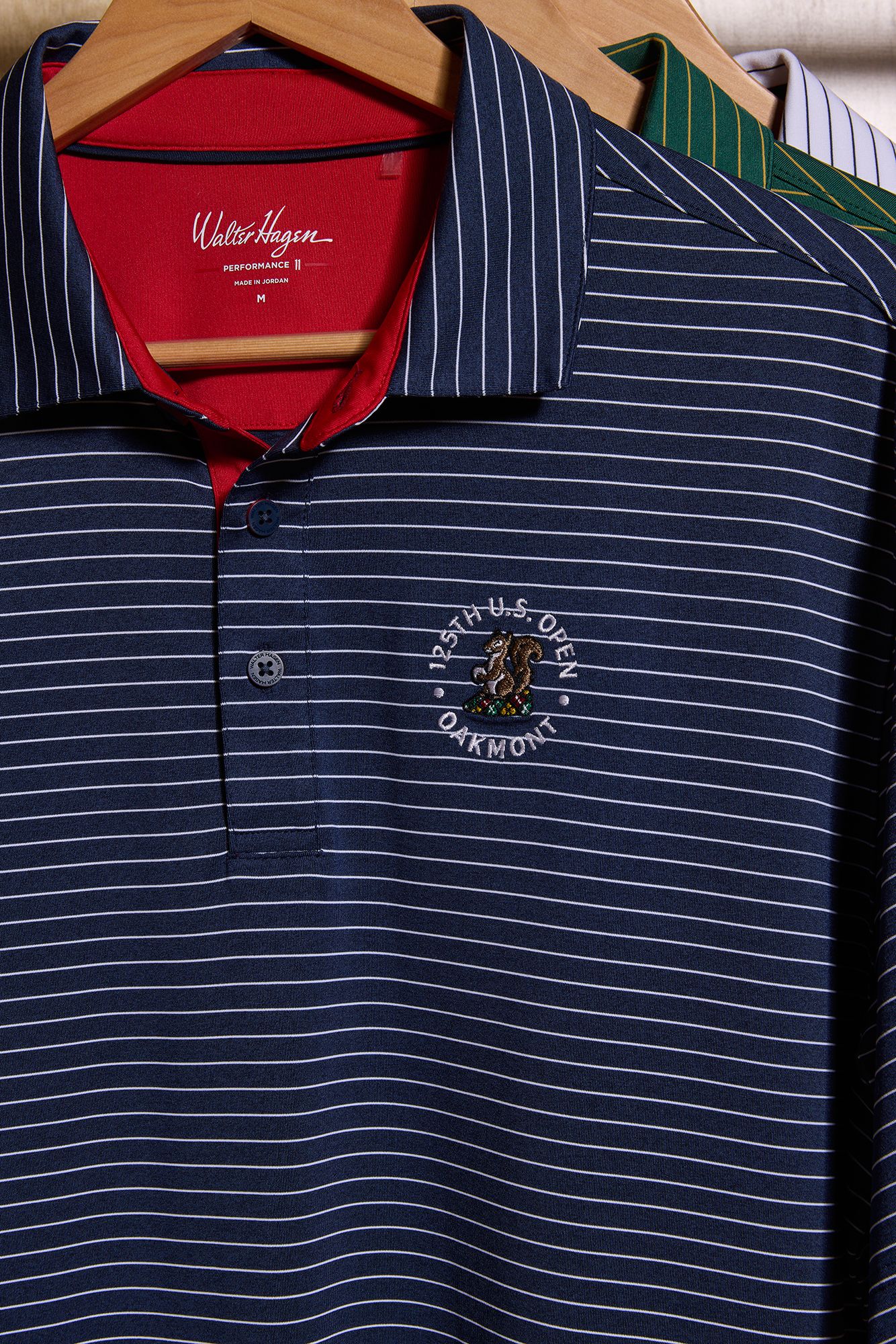 2025 U.S. Open Walter Hagen Men's Classic Stripe Polo product image