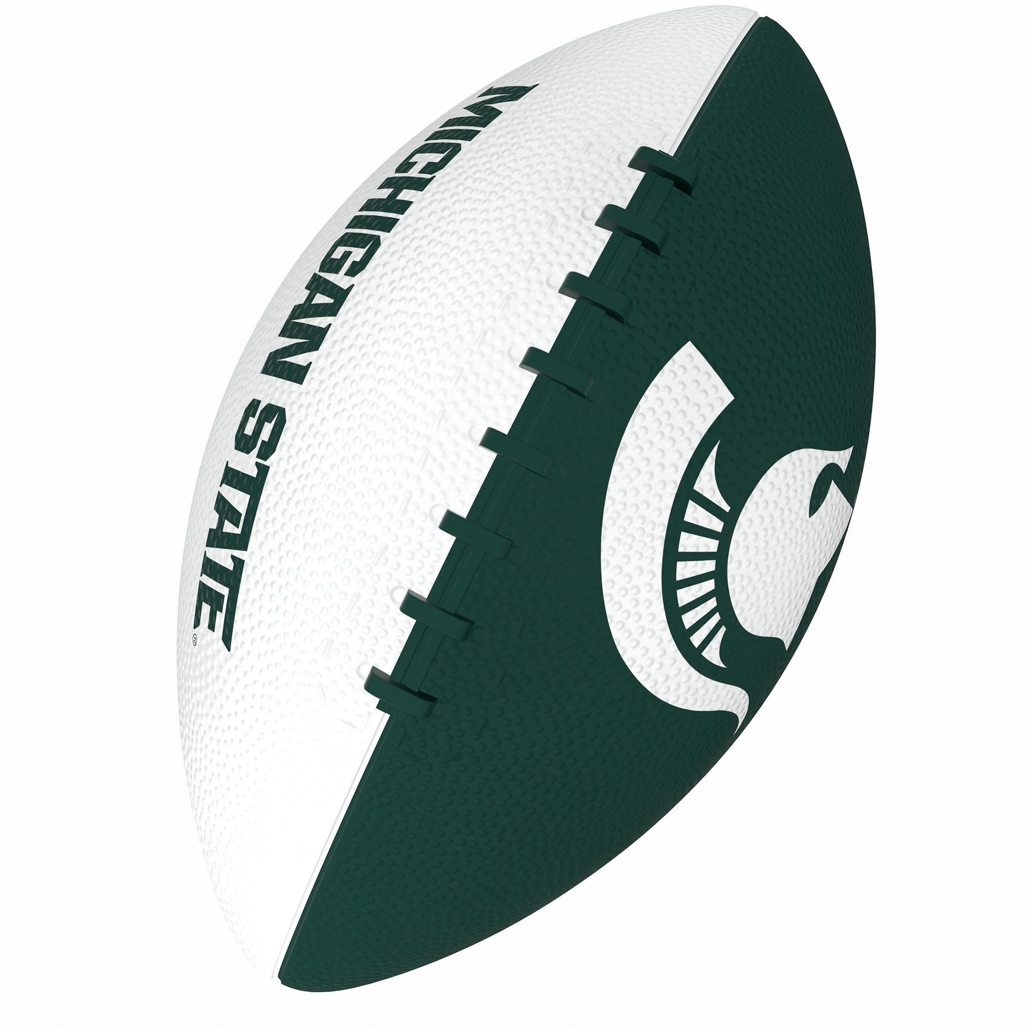 Logo Brands Michigan State Spartans Junior Rubber Football