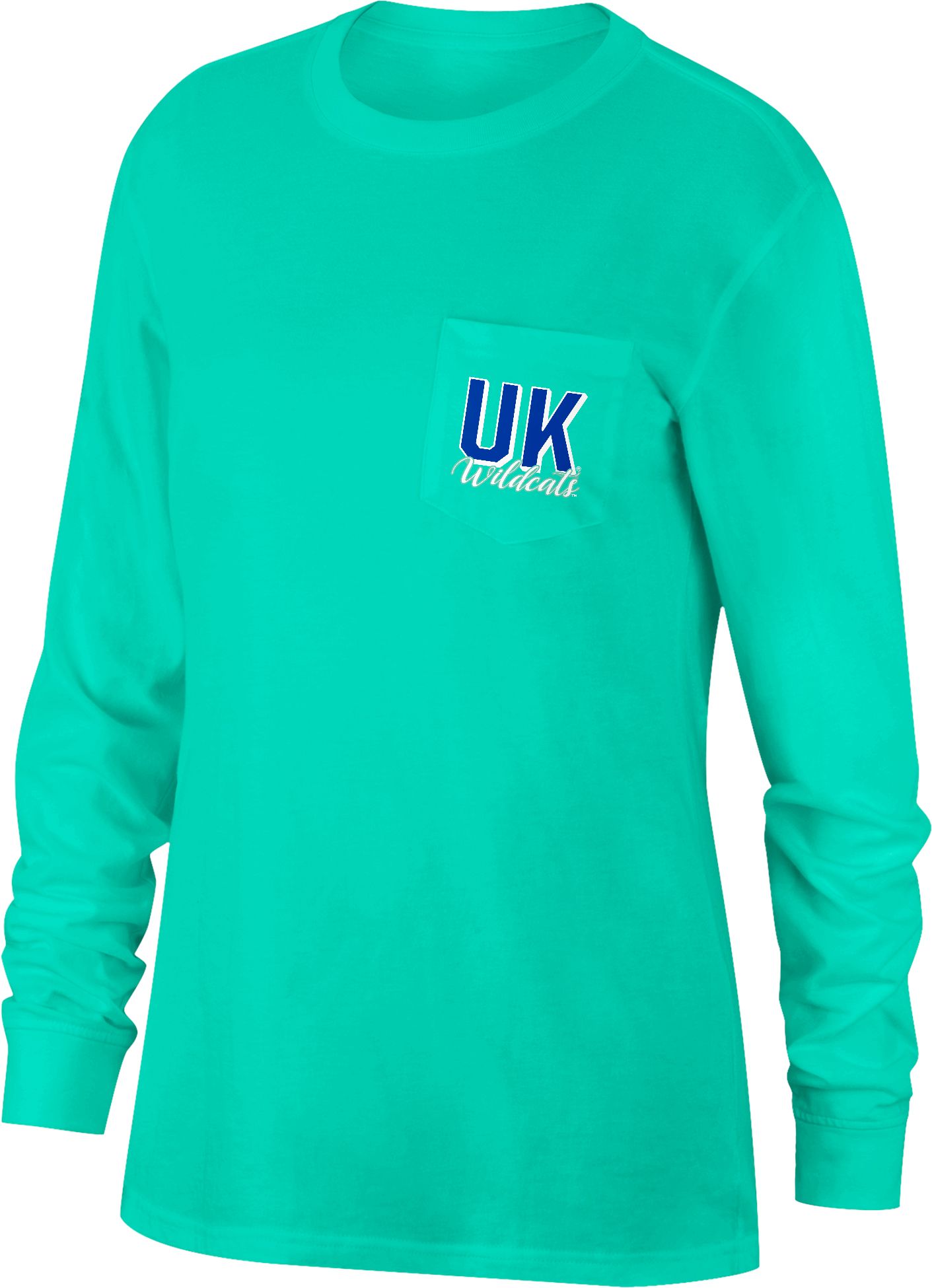 Top of the World Women's Kentucky Wildcats Green Pocket Long Sleeve T-Shirt product image