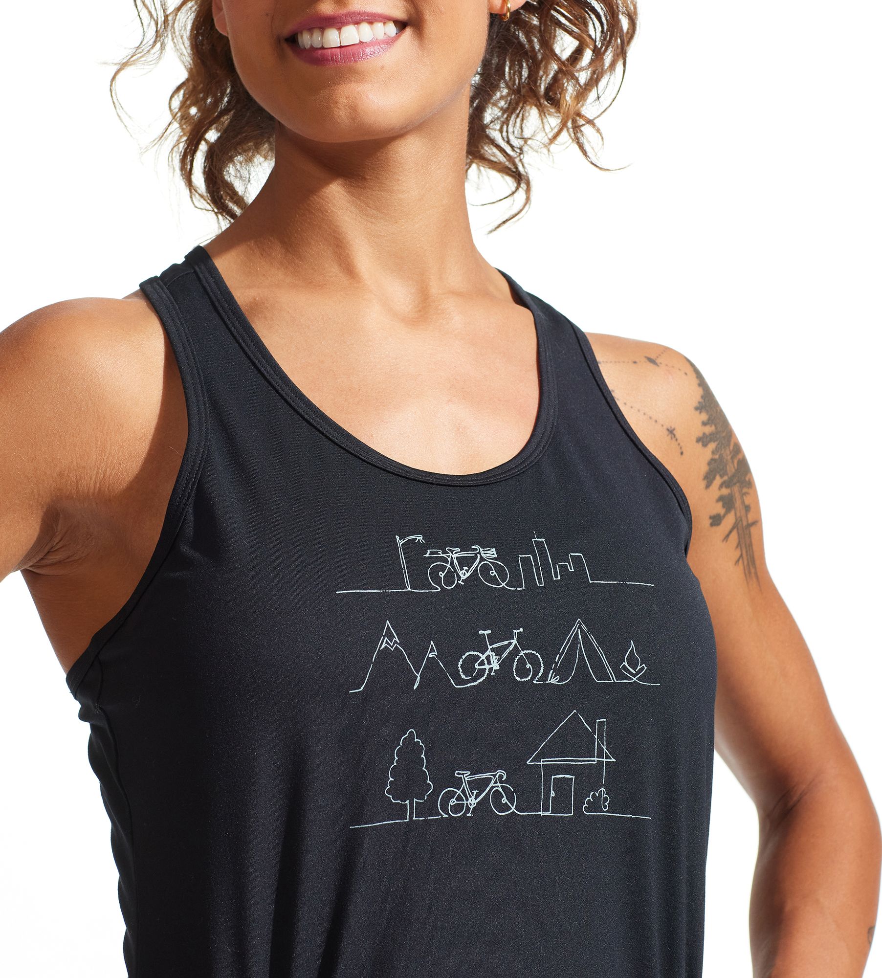 PEARL iZUMi Women's Midland Graphic Tank Top product image