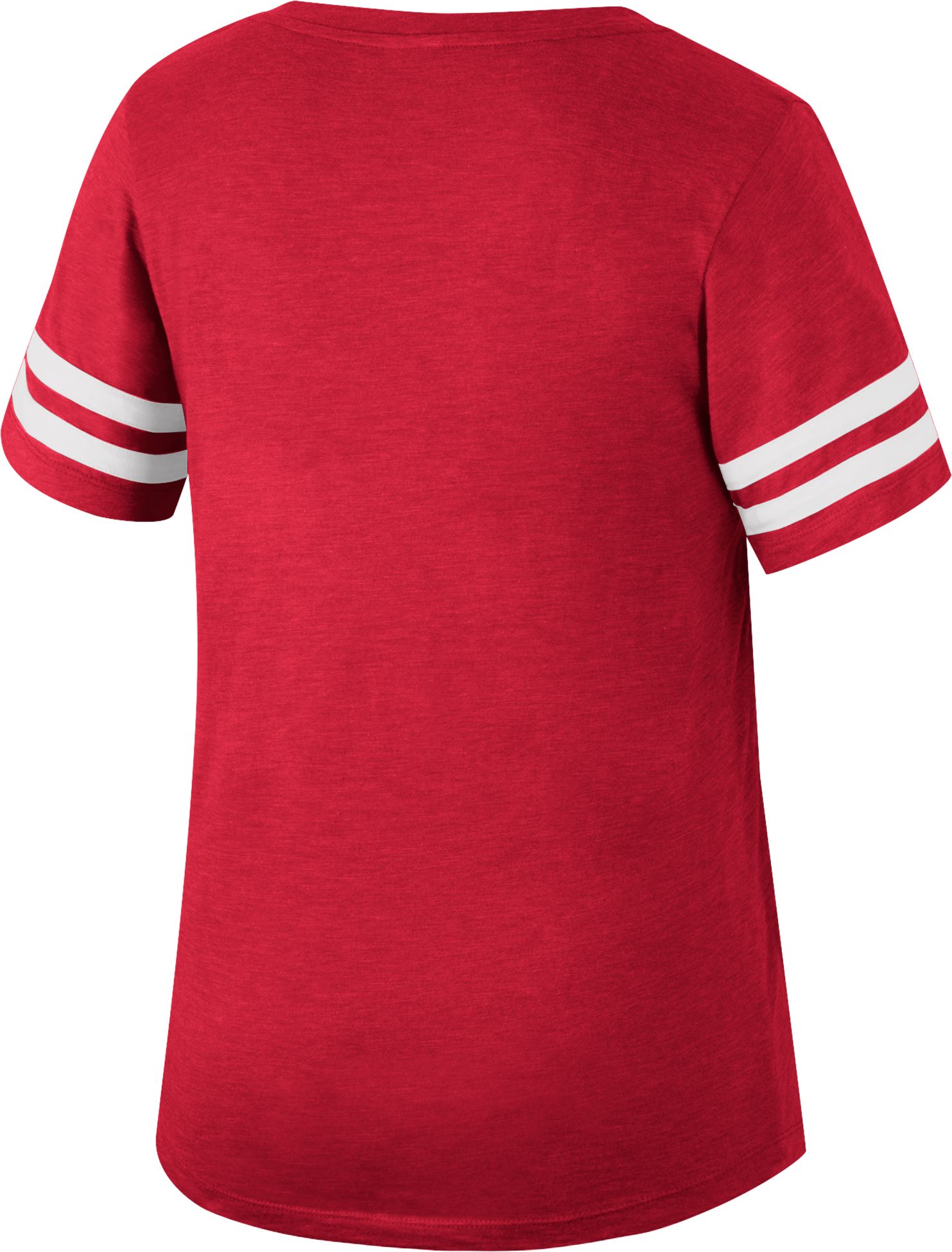 Top of the World Women's Oklahoma Sooners Crimson V-Neck T-Shirt product image