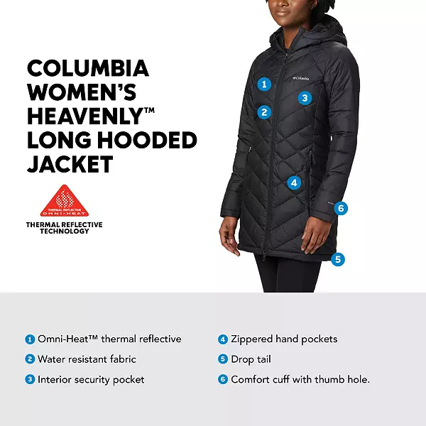 Columbia Plus Size Heavenly Hooded Jacket