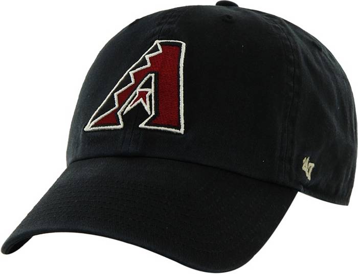 47 Men's Arizona Diamondbacks Clean Up Black Adjustable Hat