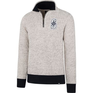 sorry, '47 Men's Seattle Mariners Kodiak White Quarter-Zip Pullover is currently out of stock