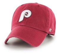 Philadelphia Phillies Grey 47 Brand Clean Up Dad Hat Baseball Cap